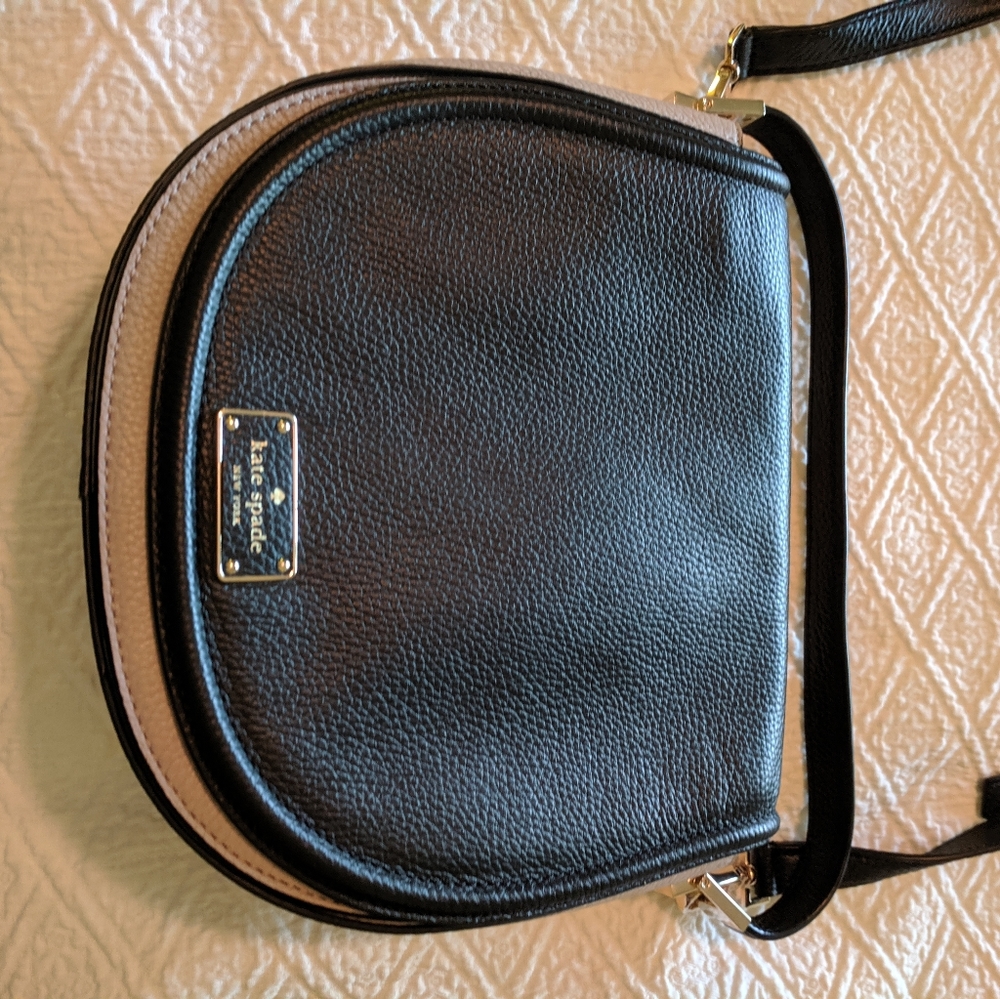 Kate Spade Bi-color Purse Black/Ivory